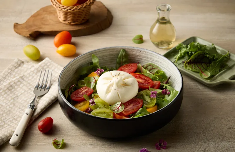 Burrata-Salat